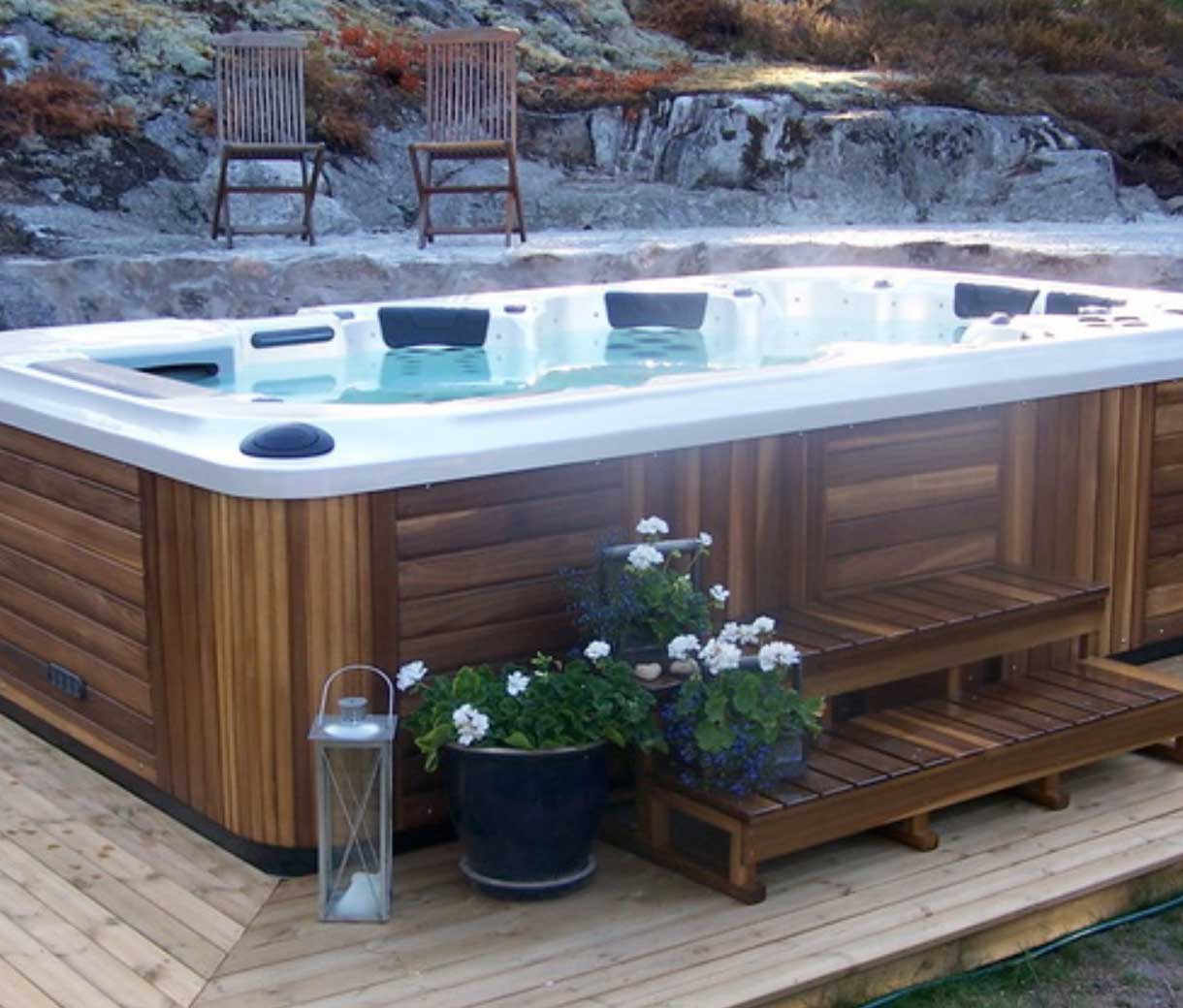 Гидромассажный Спа Бассейн джакузи  для гостиницы JNJ SPAS Stuttgart SPA-J-819